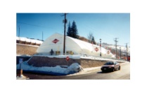 Winter style Modular Clearspan Budweiser Logo and Event Tent