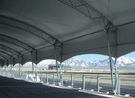 VIP sponsor seating tent
