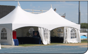 Peak Marquee MQ2040T Track and Field Event Sponsor tent