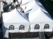 10 white Peak Marque tents with walls 