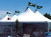 Peak Marquee MQ30 Show Jumping Event Tent at Spruce Meadows