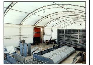 Inside picture of Portable Structures used for oil and gas