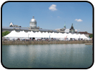 WSSL Event tent, 90x300 White Peak Pole Tent, Port de Montreal