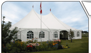 High Peak Pole Tent PPT30X ideal for Party Rentals