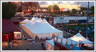 Large High Peak Pole PPT40X Fair Tent