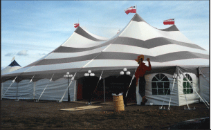 Twin Peak Pole Tension Tent, PPT80X, Festival Tent