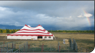 Twin Peak Pole Tension Large Tent