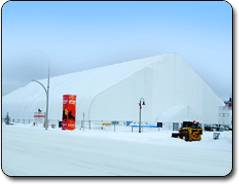 Sporting event tent