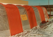 WSSL Centipede Brand Tent used for industrial applications