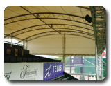 temporary Shade Canopy Structure for Equestrian sporting event at Spruce Meadows