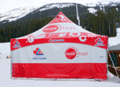 WSSL Peak Marquee Tent MQ20H, courtesy of Lake Louise Ski Resort