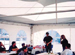 Interior view of Peak Marquee MQ2030T Seminar Tent at IFAI Tent Rental