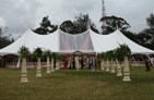 High Peak Pole tent for a Wedding in Nairobi, Kenya by A - mazing Decor