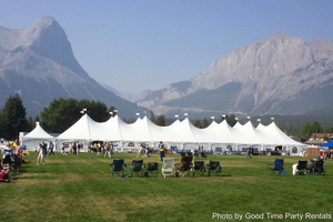 Twin Peak Pole Tent, PPT60X, Highlander Festival Tent 