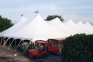 Twin Peak Pole Tension Tent, PPT80X, botanical garden in montreal