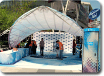 WSSL Arabesque Stage Cover, SA22 (22’ Wide) Photo Gallery