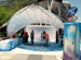 WSSL Sun Shade with Arabesque Stage Cover and Band Shell for American Idol