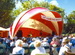 WSSL Dome Stagecover SC50, portable bandshell and stagecover