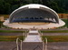 WSSL Arabesque Stage Cover Tent, model SA80,Event tent being used as a stage for a music event